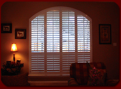 image of white shutters